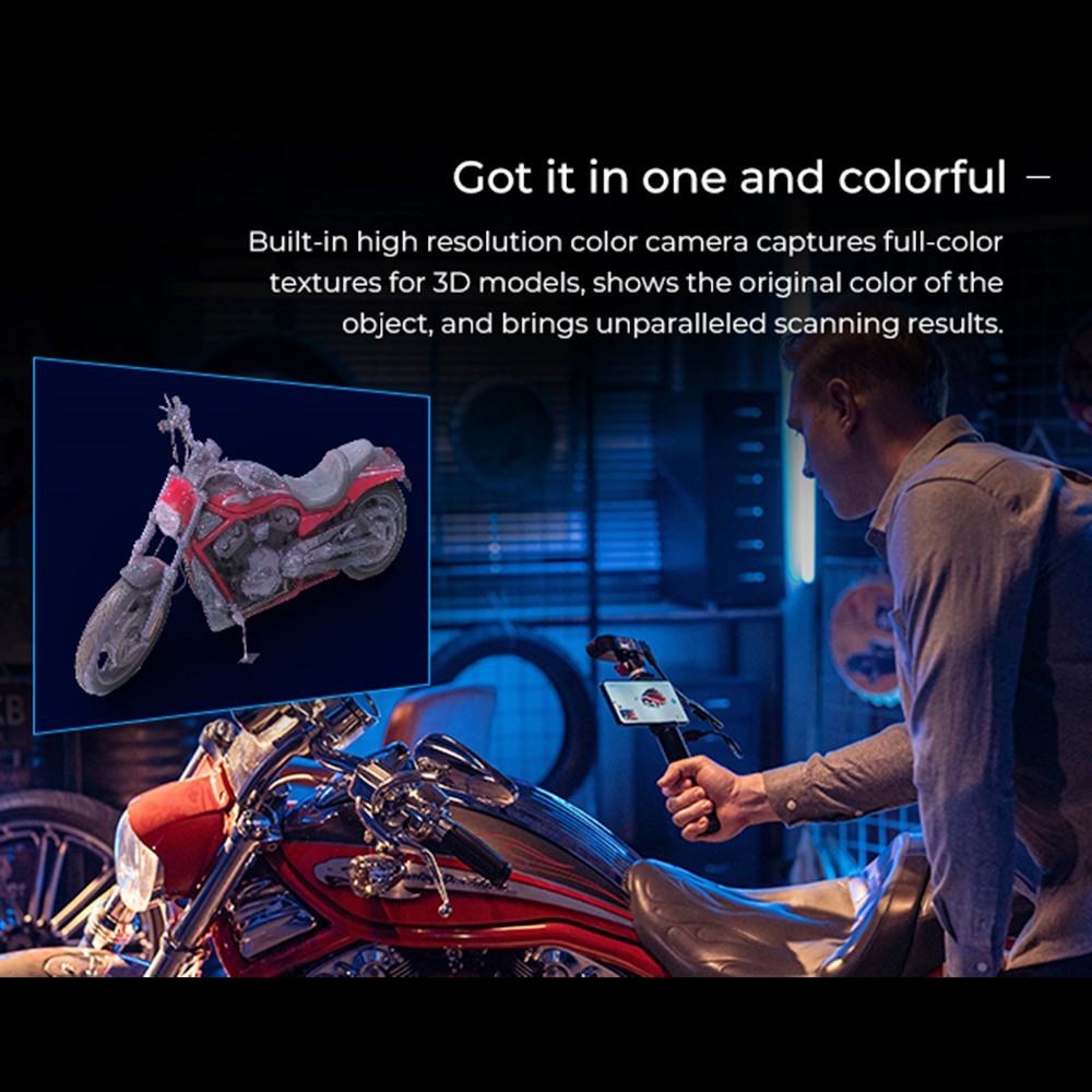 Creality CR-Scan Ferret 3D Scanner 30FPS 0.1mm Accuracy