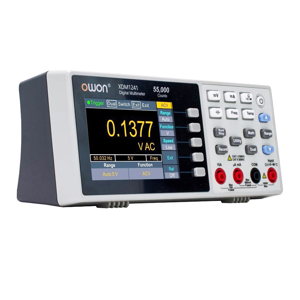 OWON XDM1241 Portable Bench Digital Multimeter with Battery