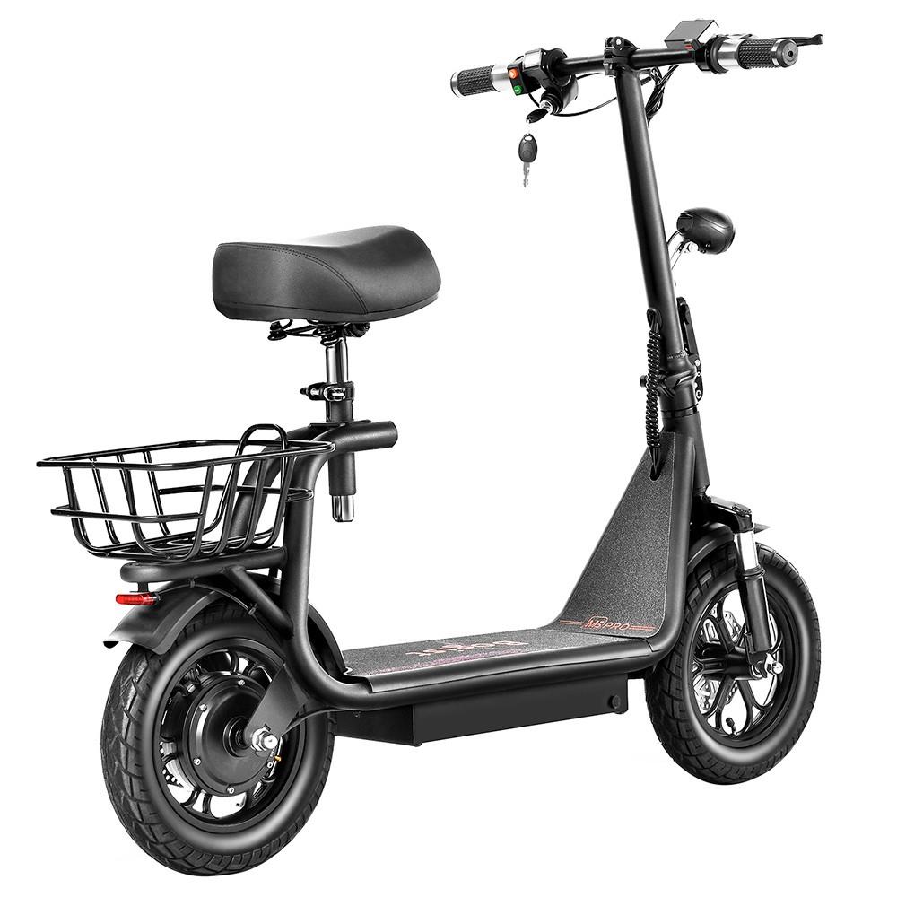 BOGIST M5 Pro 12 Inch Tire Foldable Electric Scooter With Seat And Cargo Carrier