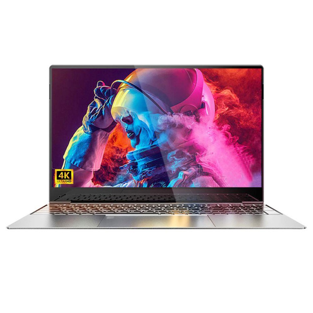 DERE M12 15.6'' Laptop Intel Celeron N5095, Intel UHD Graphics, Windows 11 Pro, 16GB DDR4 512GB SSD, Fingerprint Backlit Keyboard - Silver