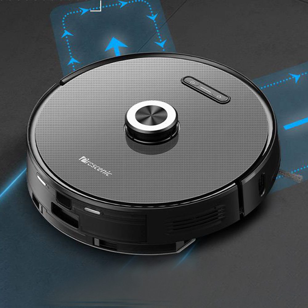 Proscenic M8 Pro Smart Robot Vacuum Cleaner + Dust Collector Black