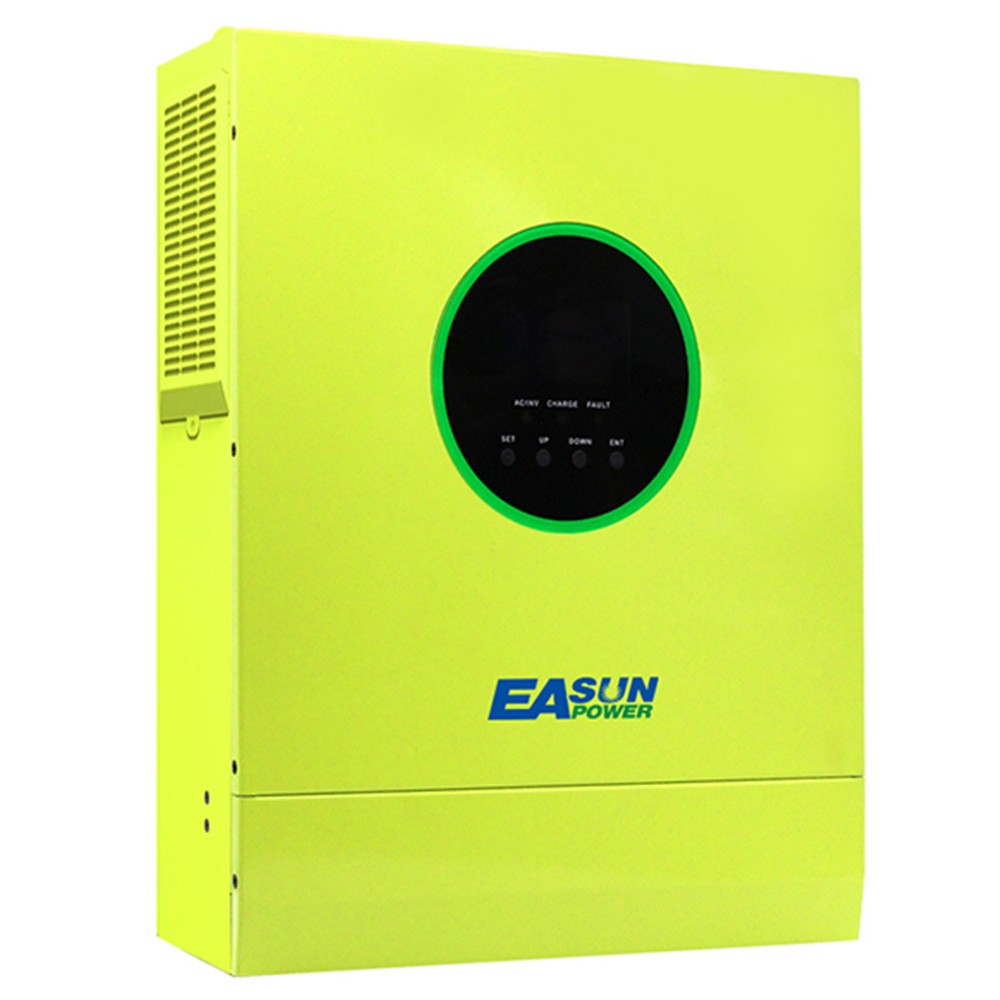 EASUN POWER 3600W Solar Inverter, MPPT 80A Solar Charger, 24V DC, 220/230V AC Off Grid Inverter, Built-in WiFi