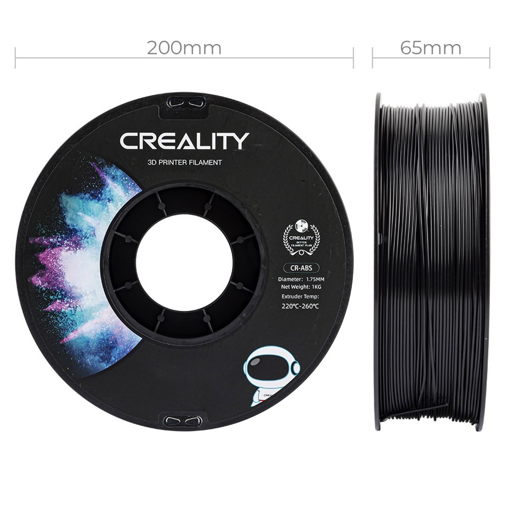 Creality CR-ABS Filament 1.75mm 1KG Black | Poland