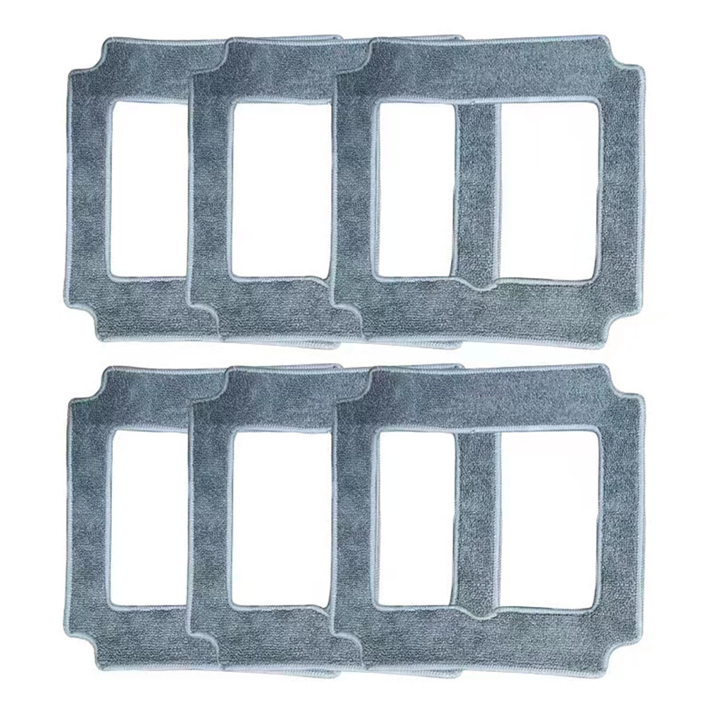 6Pcs Mops for Liectroux YW509 Window Cleaning Robot