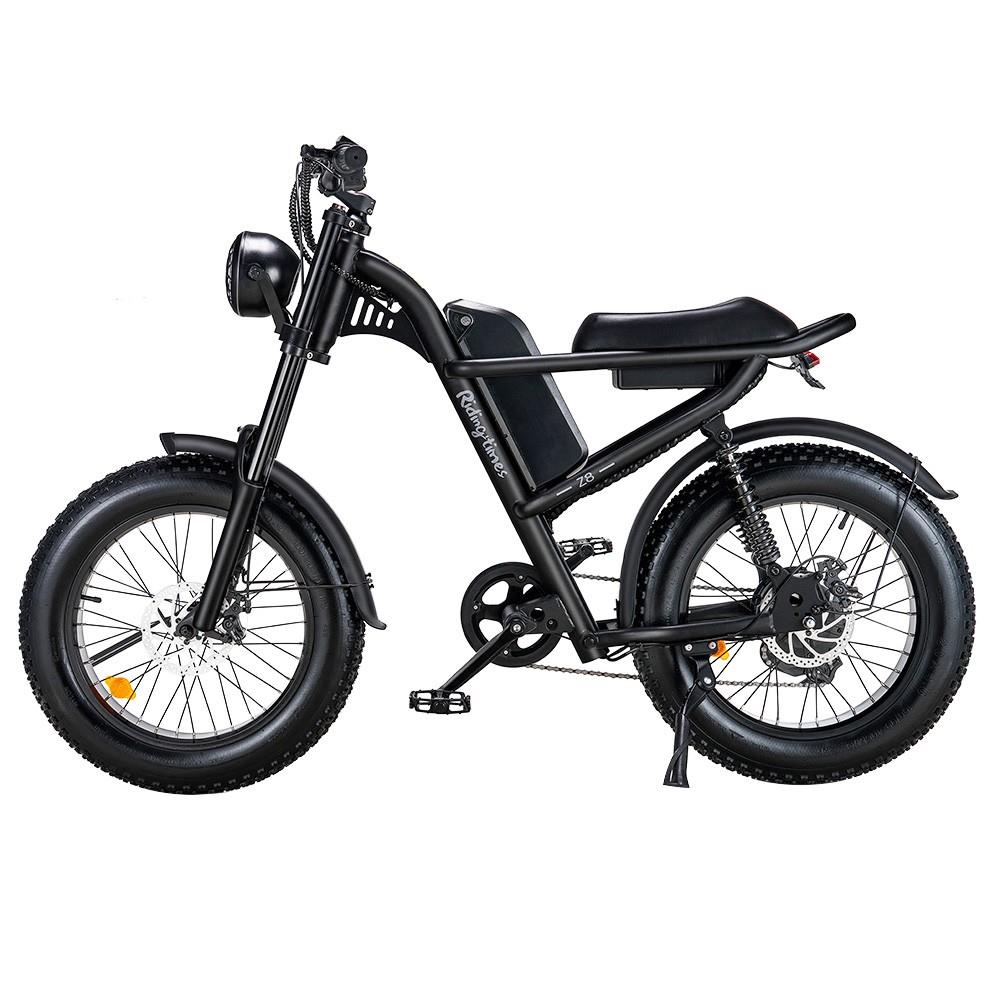 Riding' times Z8 Electric Bike 20 Inch 28MPH Speed 48V 15Ah 500W Motor