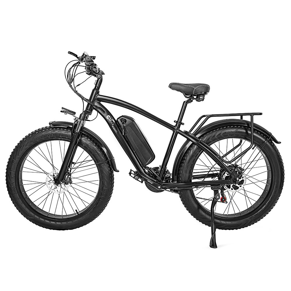 CMACEWHEEL M26 Electric Bike 26 inch 48V 17Ah 45km/h 750W Motor Black