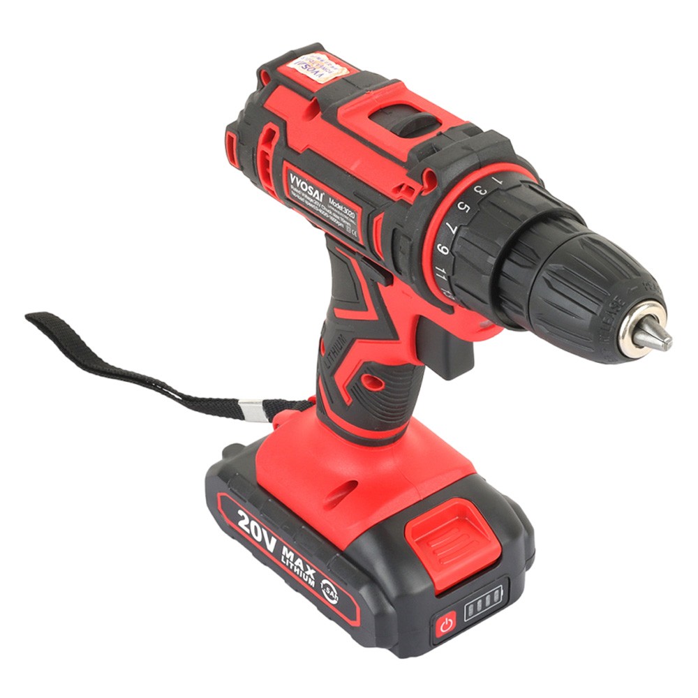 VVOSAI WS-3020-A1 20V Cordless Drill