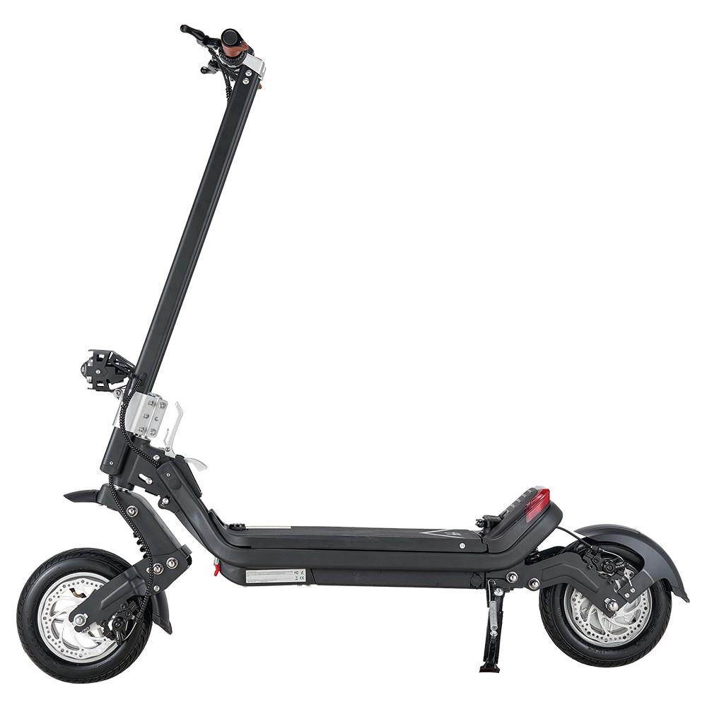 

G63 Electric Scooter 1200W Single Motor 48V 15Ah Battery 31MPH Max Speed 31 Miles Range 11 Inch Pneumatic Tires Tuya APP Control Removable Battery Black