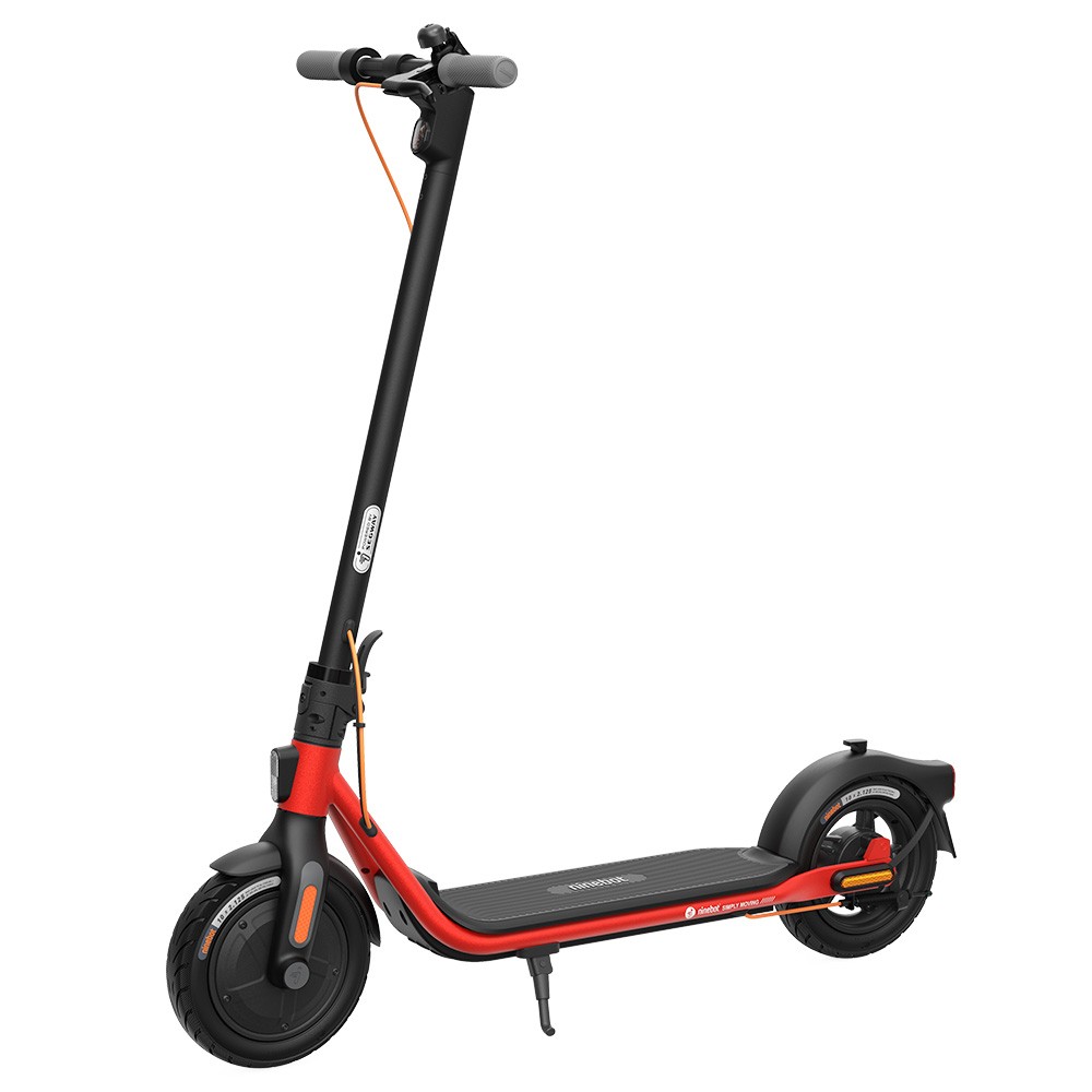 

Ninebot KickScooter D28E Electric Scooter Foldable 10 inch Tires 300W Hub Motor 25km/h Max Speed 36V 7.6Ah Battery 28km Range Powered by Segway, Black