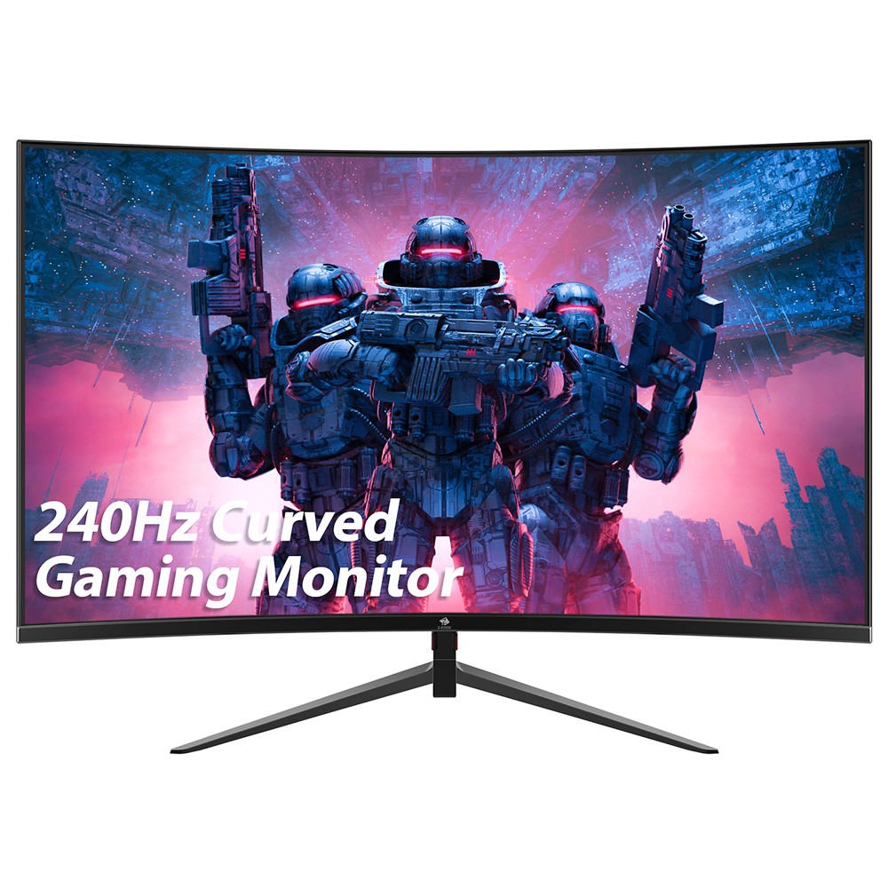 

Z-Edge UG27P 27'' Curved Gaming Monitor 1920x1080 240Hz, AMD Freesync Premium Display Port HDMI Built-in Speakers