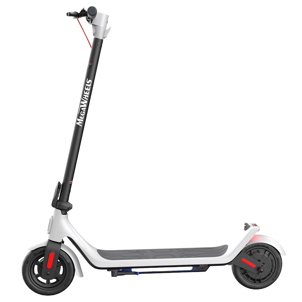 Megawheels A6 Electric Scooter 9in Puncture-proof Tires 36V 250W Motor 25km/h Max Speed 5.2Ah Battery 25km Range - White