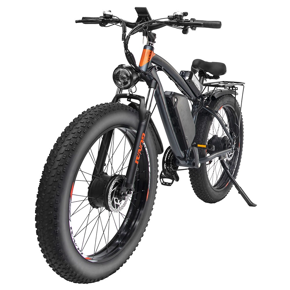 GUNAI GN88 Electric Mountain Bike, 26*4.0in Fat Tires, 1000W*2 Motors, 48V 
22Ah Battery