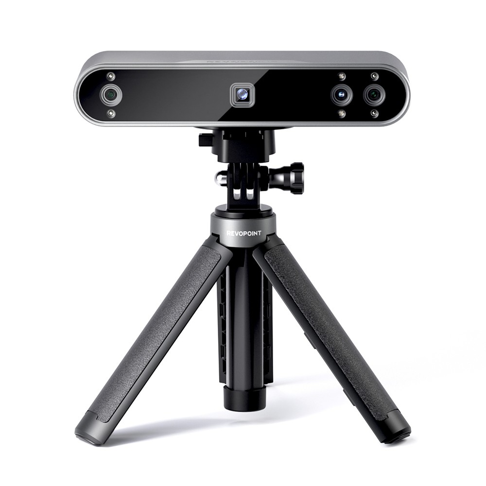 

Revopoint POP 3 3D Scanner Standard Edition, 0.05mm Single-Frame Precision, 0.05mm Point Distance, 400mm Max Scan Distance, Up to 18fps Scan Speed, Color Scanning, Minimum Scan Volume 20x20x20mm