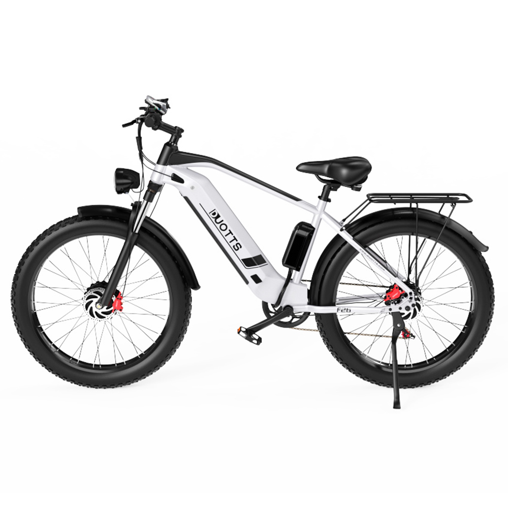 Duotts F26 Electric Bike 26 Inch 55km H 20ah 750w*2 Dual Motors Silver 