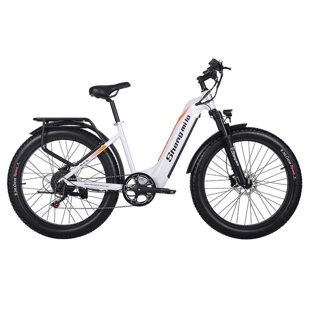 

Shengmilo MX06 Electric Off-road Bike, 26*3.0 inch All-Terrain Fat Tires 500W Bafang Motor 42km/h Max Speed 48V 17.5Ah Samsung Battery 50-90km Range, Mix color