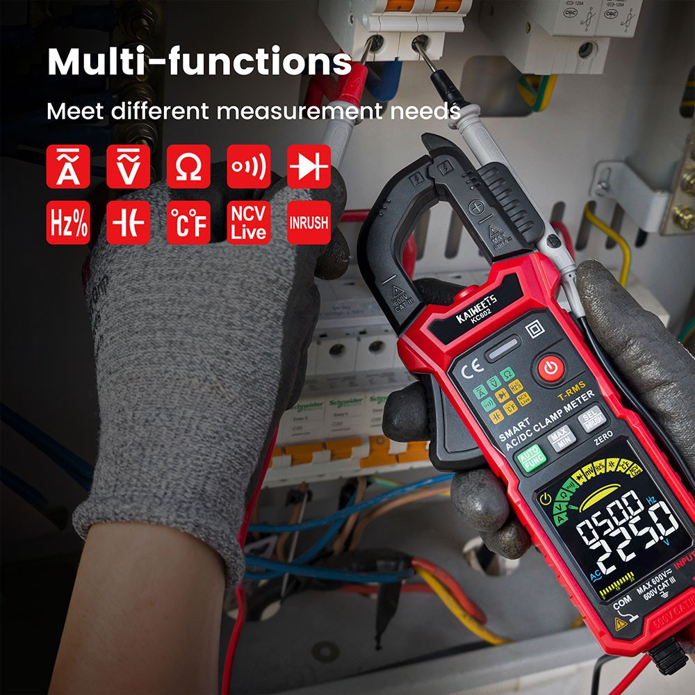 KAIWEETS KC602 Smart Digital Clamp Meter Europe