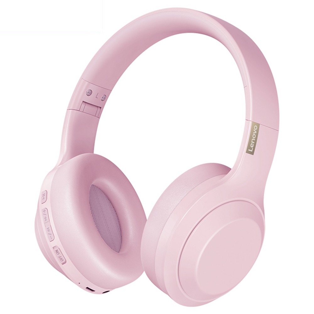 Lenovo TH10 Thinkplus Headset Bluetooth 5.0 12h Battery Life - Pink