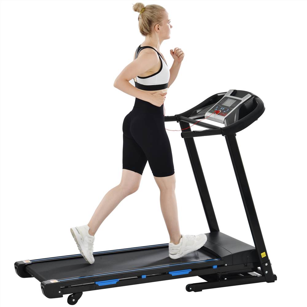 Treadmill with 15% Auto Incline for Home, Smart Shock-Absorbing System 264LB Weight-Capacity 12 Programs Running Machine with Bluetooth MP3 and FITSHOW.