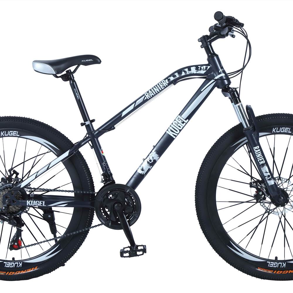 

RAINIER MODEL 26"STEEL MTB Black/White