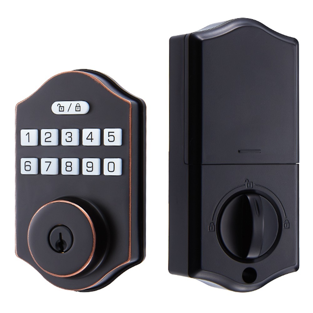 

Geekbes K2 Smart Password Key Door Lock, Black
