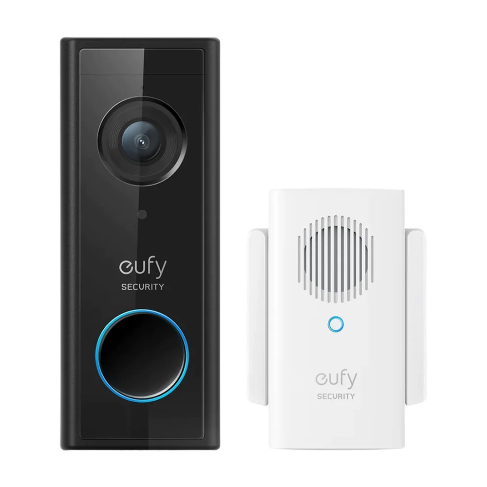 eufy C210 Video Doorbell Kit, 1080P Resolution, Human Detection, 2-Way Audio, 120-day Battery Life, Free Wireless Chime