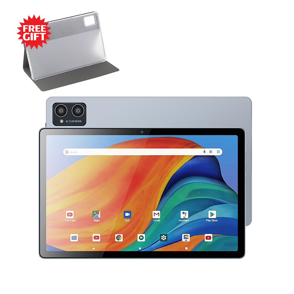 (Free Gift Leather Case) Ninkear T10 Pro Tablet 10.36in 2K IPS Full HD MT6769 Processor 2.0GHz 8-core, 6GB RAM 128GB ROM, Google Android 12 US - Grey