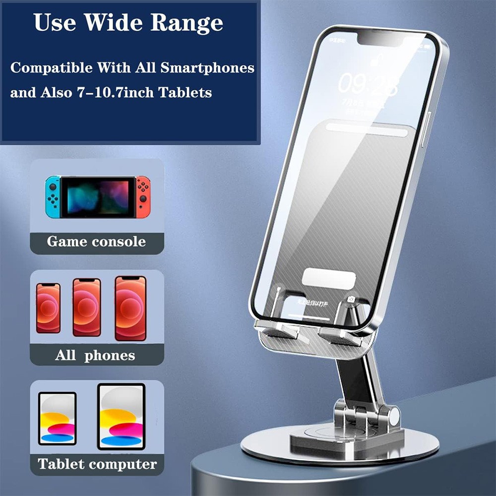 Portable Foldable Phone Stand White