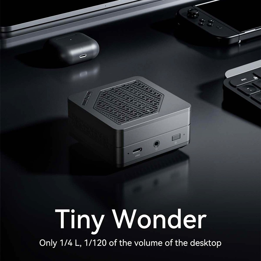 MINISFORUM EM680 Mini PC AMD Ryzen 7 6800U 16GB DDR5 512GB SSD