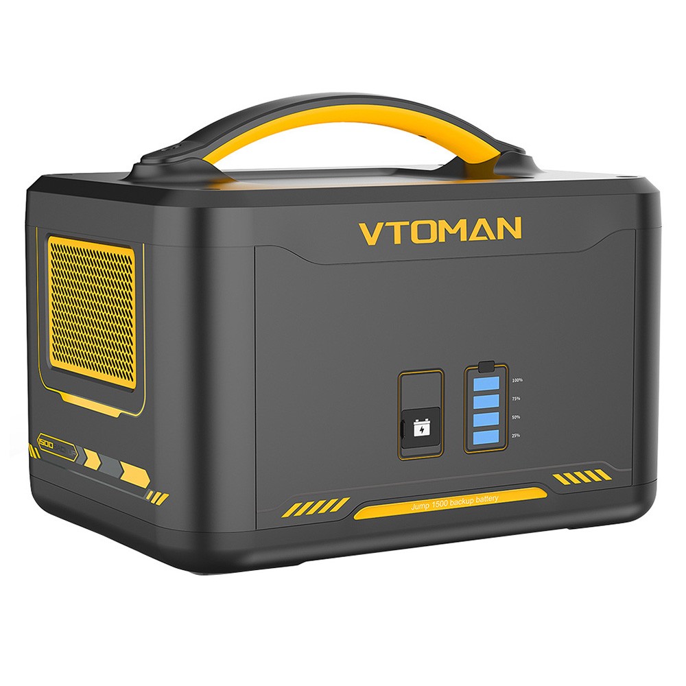 VTOMAN Jump 1500 Extra Battery, 1548Wh LiFePO4 Cells, Compatible with Jump 1000 / Jump 1500X / Jump 1800 / Jump 2200