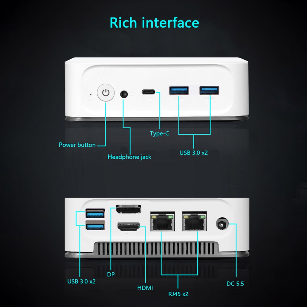 Funyet FY3 Mini PC 16GB RAM 512GB ROM