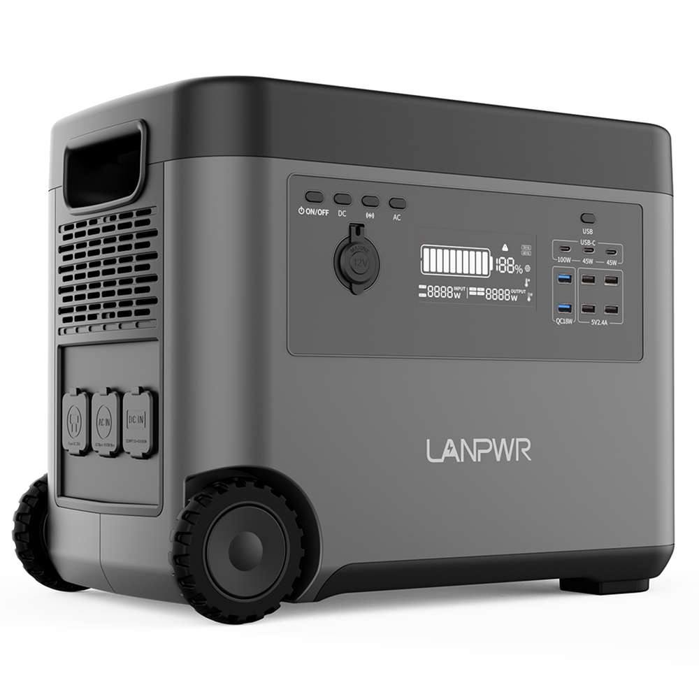 Promotion > LANPWR Centrale électrique portable 2500 W, générateur