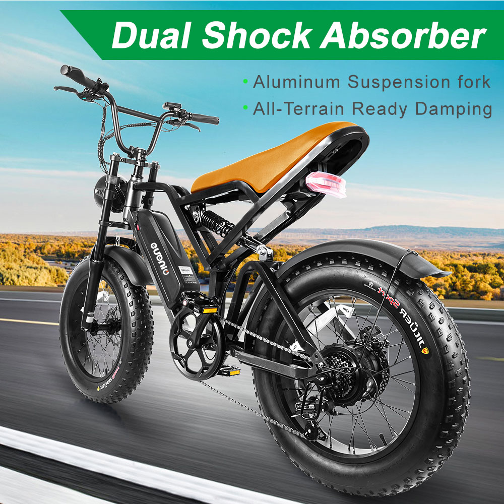 EUENI FXH009 Electric Bike 20 Inch 750W Motor 48V 15Ah 45km h Black eueni-fxh009-electric-bike-20-inch-750w-motor-48v-15ah-45km-h-black