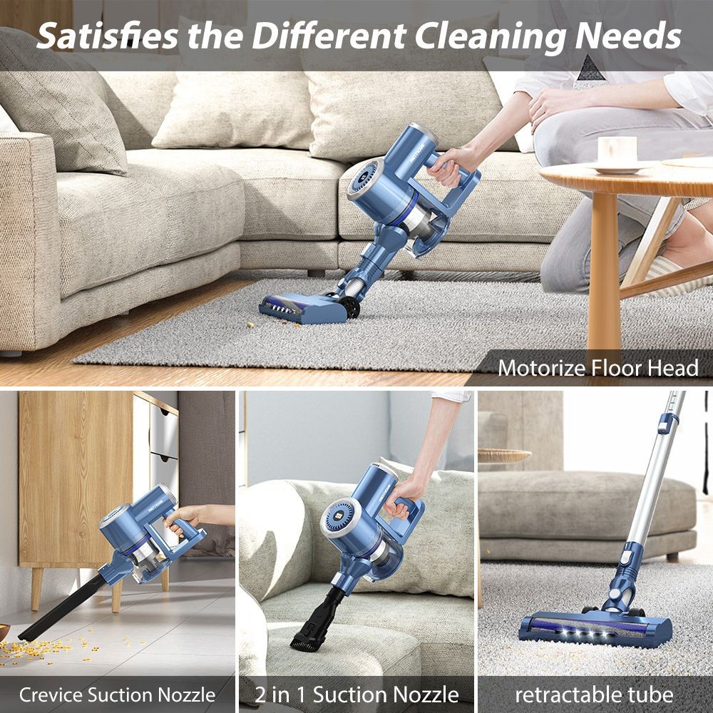 PRETTYCARE W200 Handheld Cordless Vacuum Cleaner