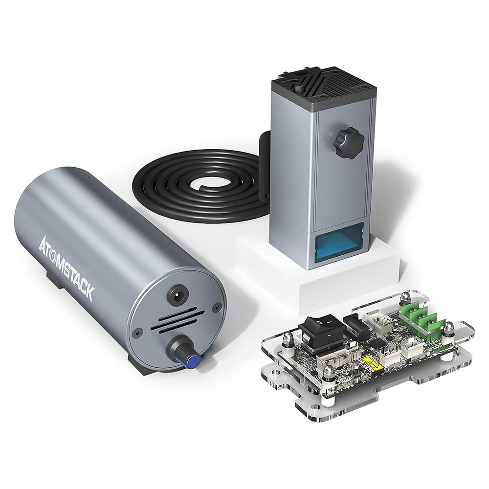 

ATOMSTACK M100 20W Laser Module with F30 Air Assist Pump