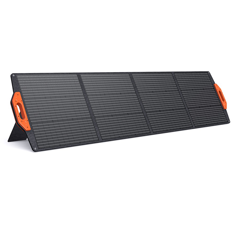 

FOSSiBOT SP200 18V 200W Foldable Solar Panel, MC4 to Anderson/XT90/XT60 Charging Cable, 23.4% Efficiency, Adjustable Kickstands, IP67 Waterproof