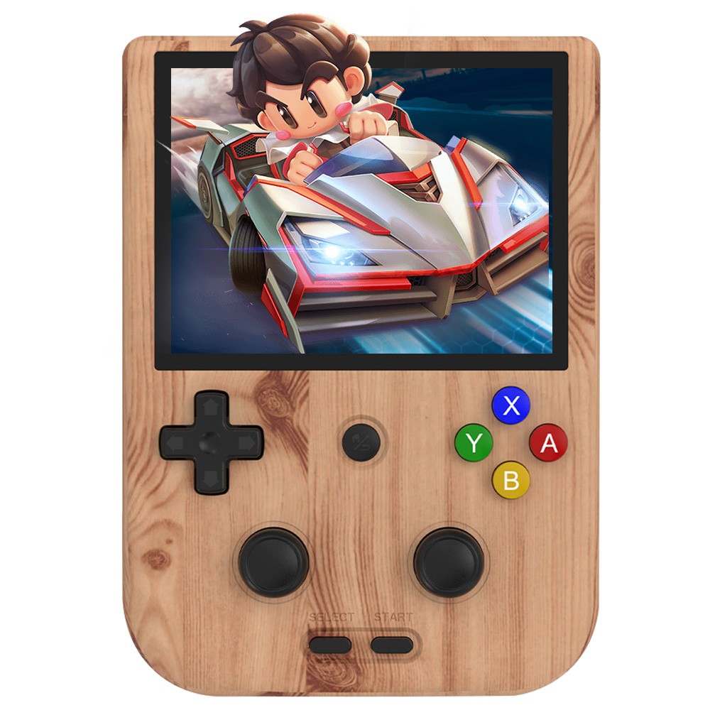 

ANBERNIC RG405V Game Console, 4GB LPDDR4 128GB eMMC, Android 12, 5G WiFi, Bluetooth 5.0, Moonlight Streaming - Wood Color