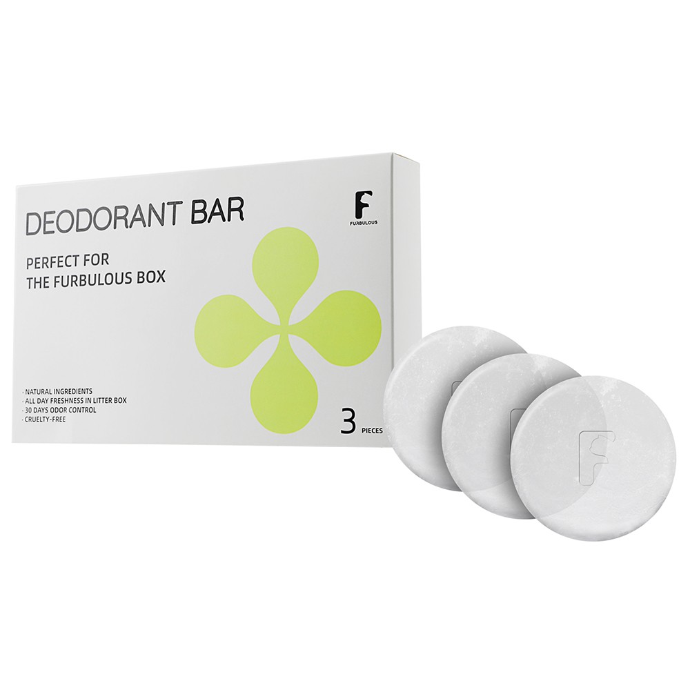 

3pcs Deodorant Bar for Furbulous Cat Litter Box, Skin color