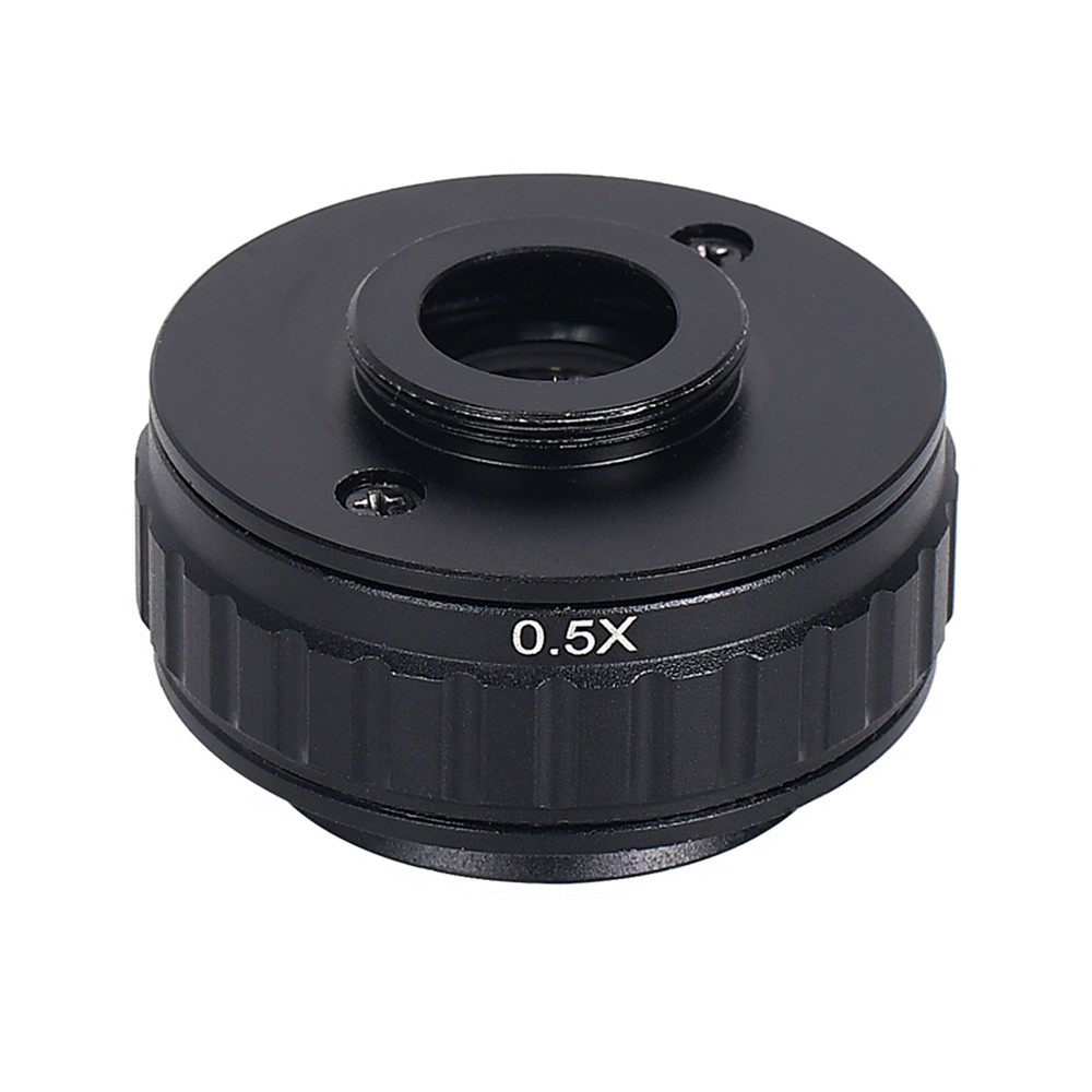 

HAYEAR 0.5X C-Mount Lens Adapter, Microscope Camera Connector, Focus Adjustable, Trinocular Stereo Micro