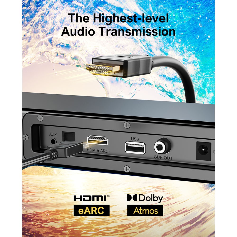 Ultimea Nova S50 Soundbar Subwoofer Kit Dolby Atmos Certification