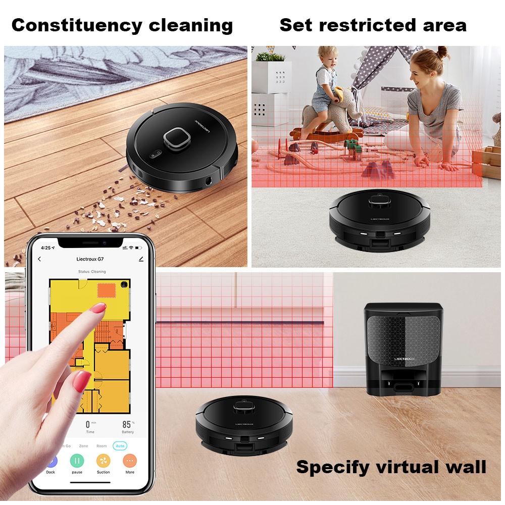Liectroux G7 Robot Vacuum Cleaner