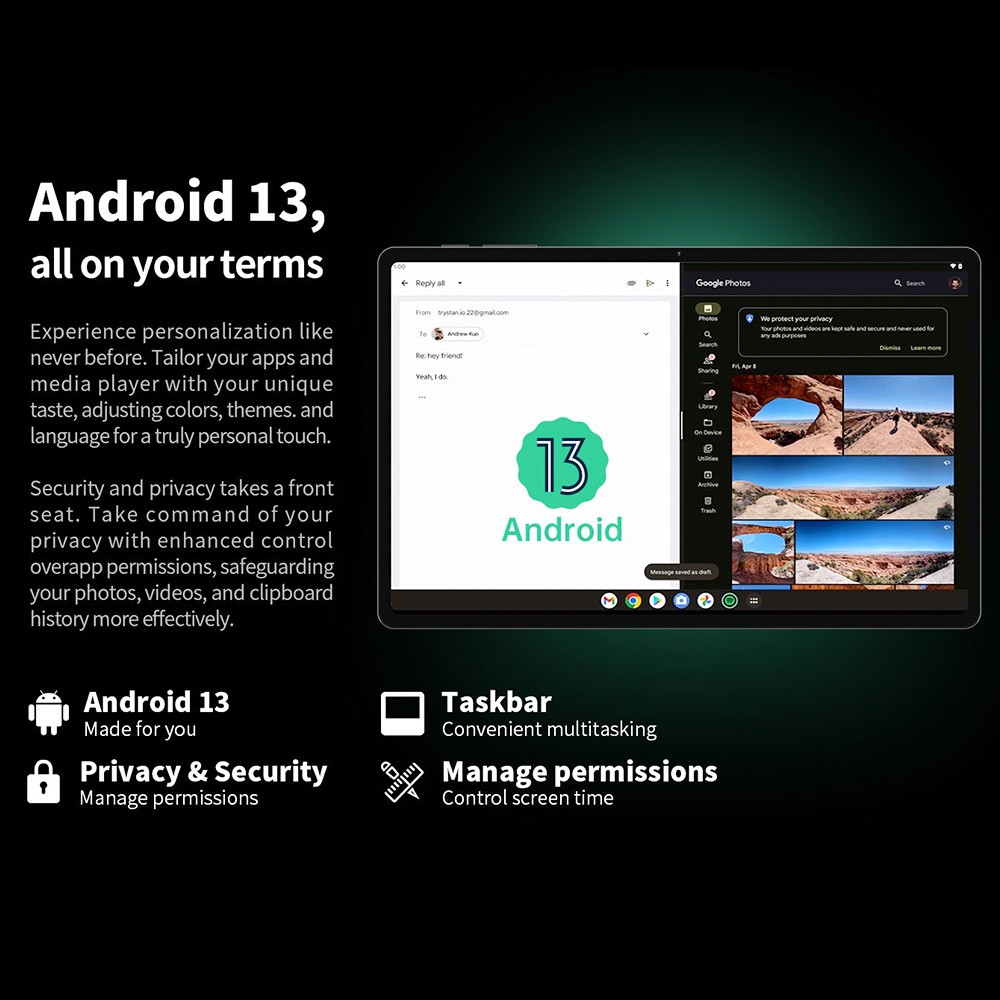 Teclast New T50 Tablet 10.95inch 2K Display