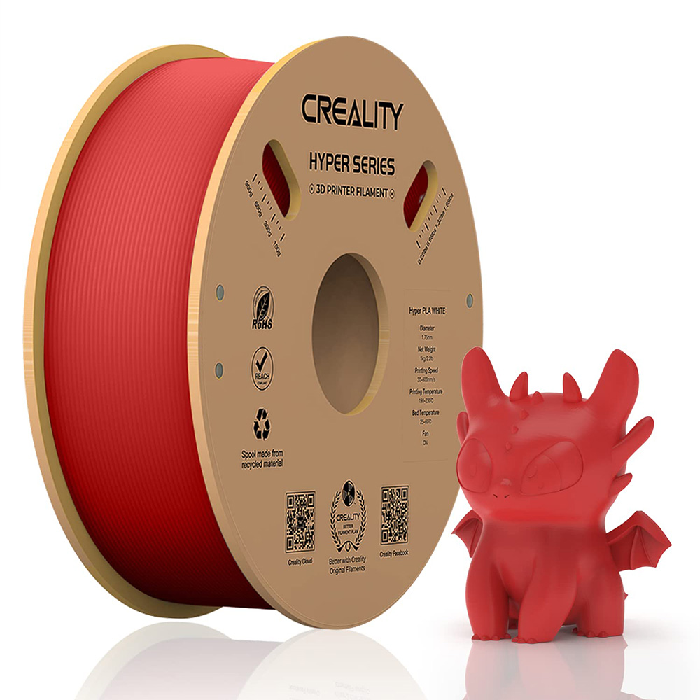 Creality Hyper Series PLA Filament 1.75mm 1kg - Red