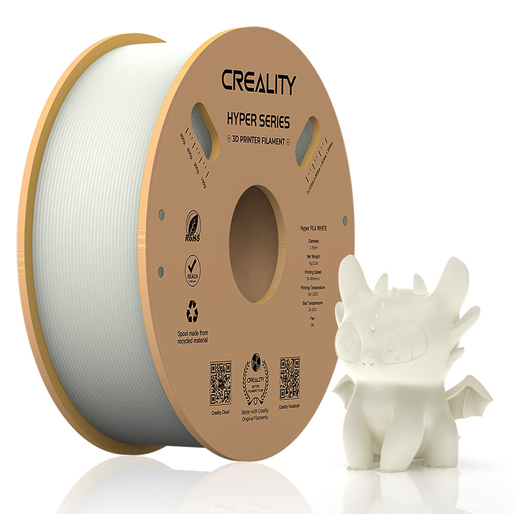 Creality Hyper Series PLA Filament 1.75mm 1kg - White