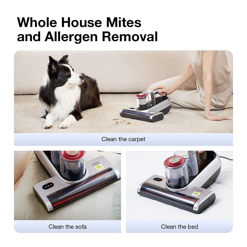 JIMMY BX6 Pro Double Cup Anti-Mite Vacuum Cleaner 600W