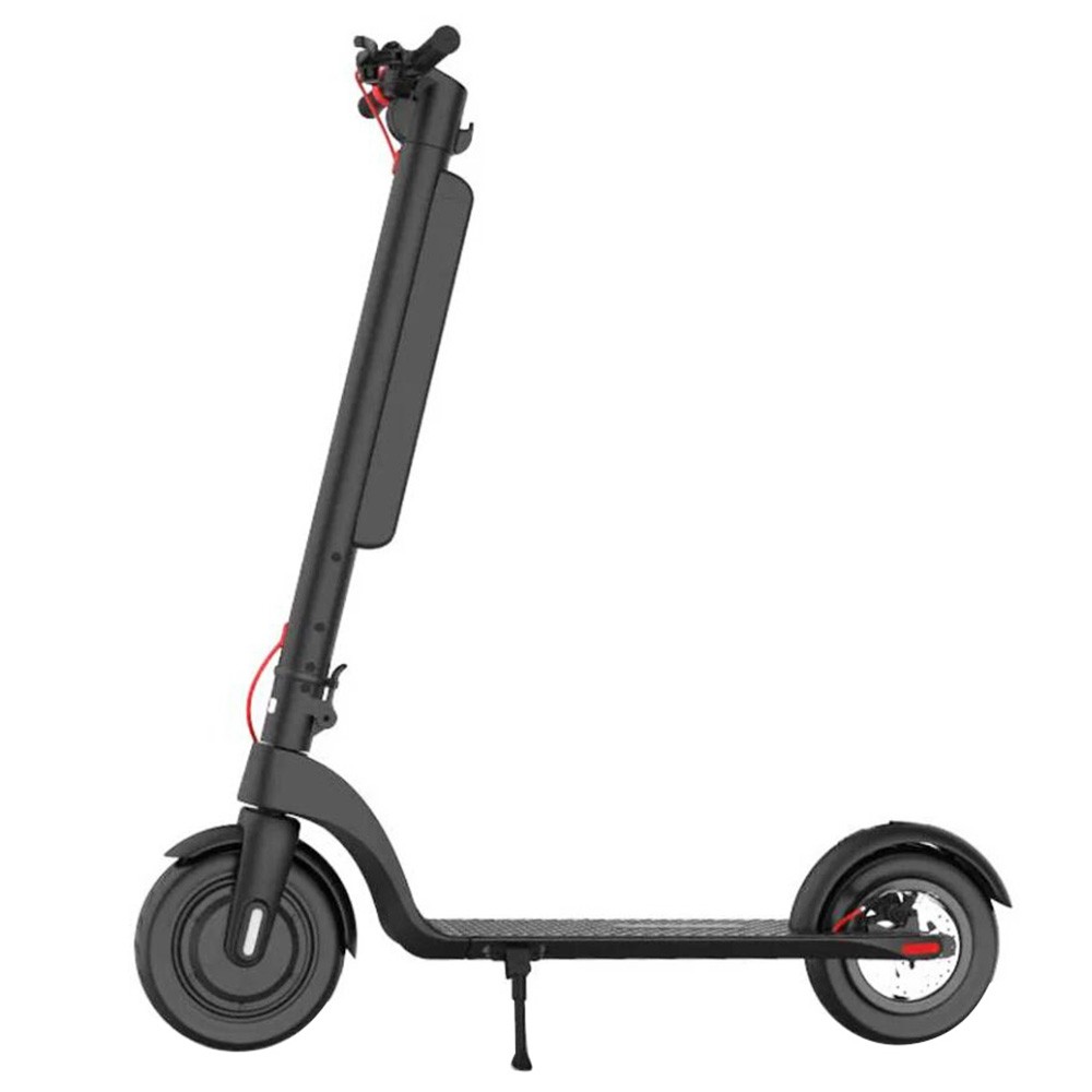 

AOVO X8 Electric Scooter 10 inch Tire, 36V 10Ah Battery, Rated 350W Motor (Peak 700W Power), 20 mph max speed, 20-30 miles max range, Removable Battery IPX4 waterproof - Black