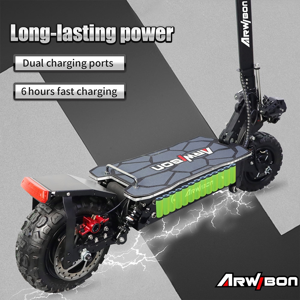 Arwibon Q06 Pro Electric Scooter 60v 2800w Dual Motor Europe