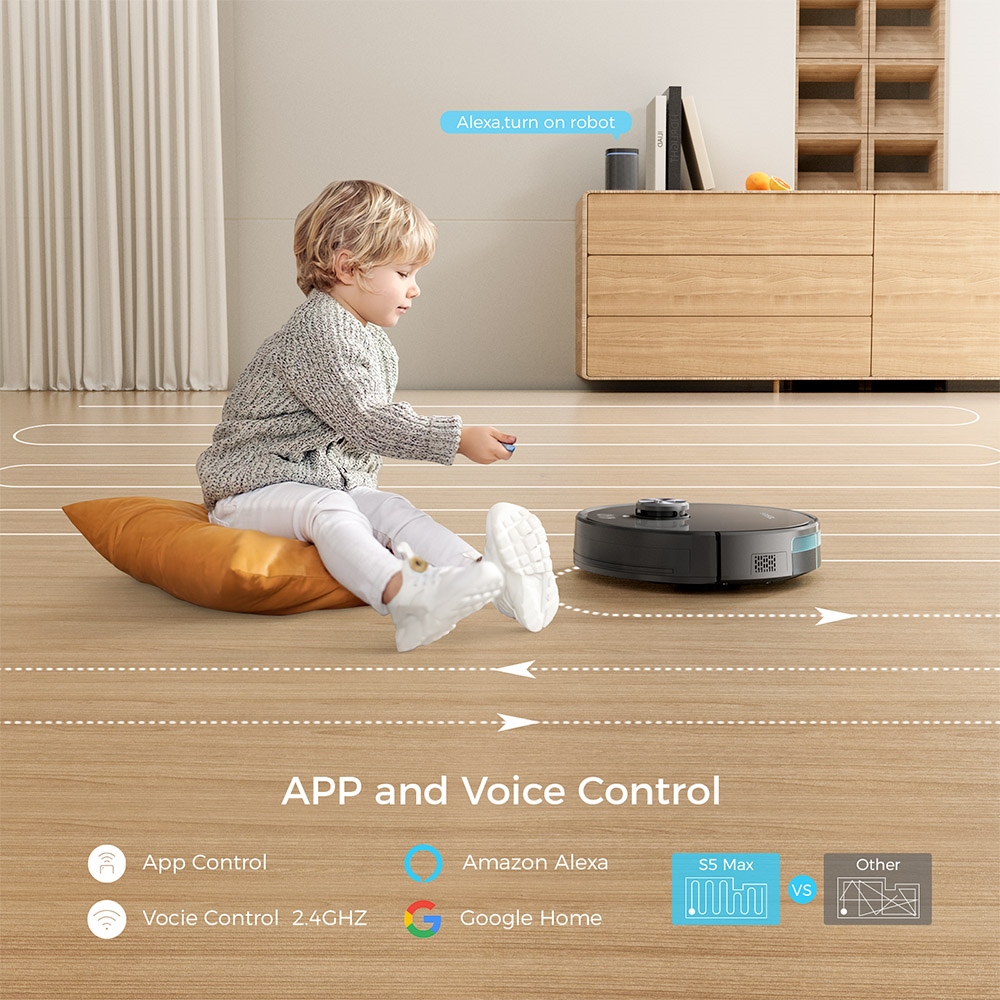 Tesvor S5 Max Robot Vacuum Cleaner