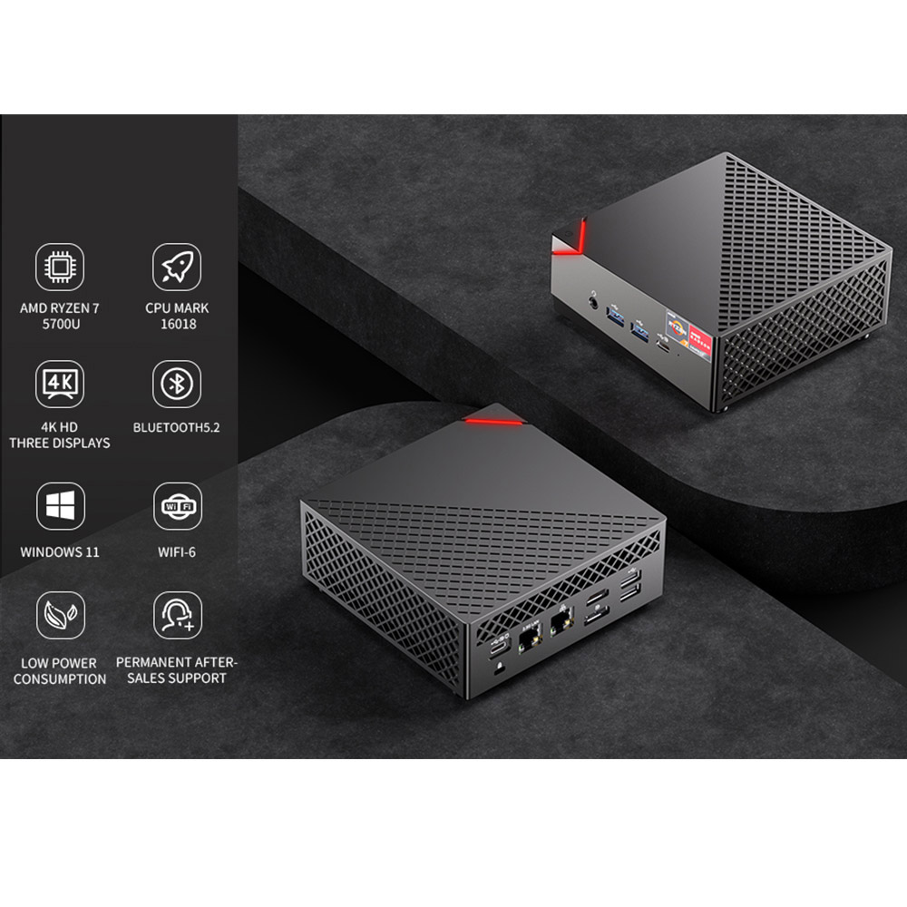 AOOSTAR MN57 16GB+512GB Mini PC