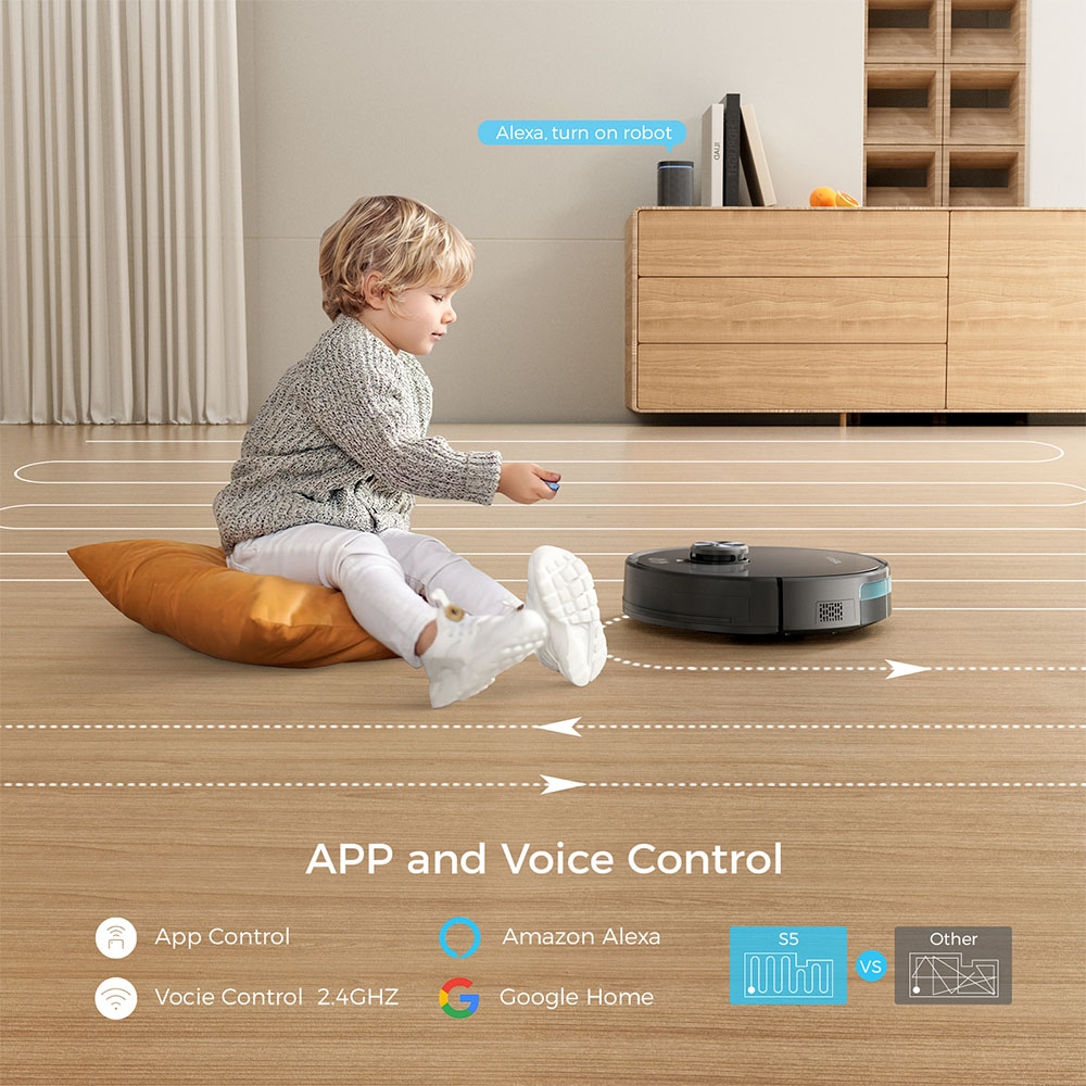 Tesvor S5 Robot Vacuum Cleaner