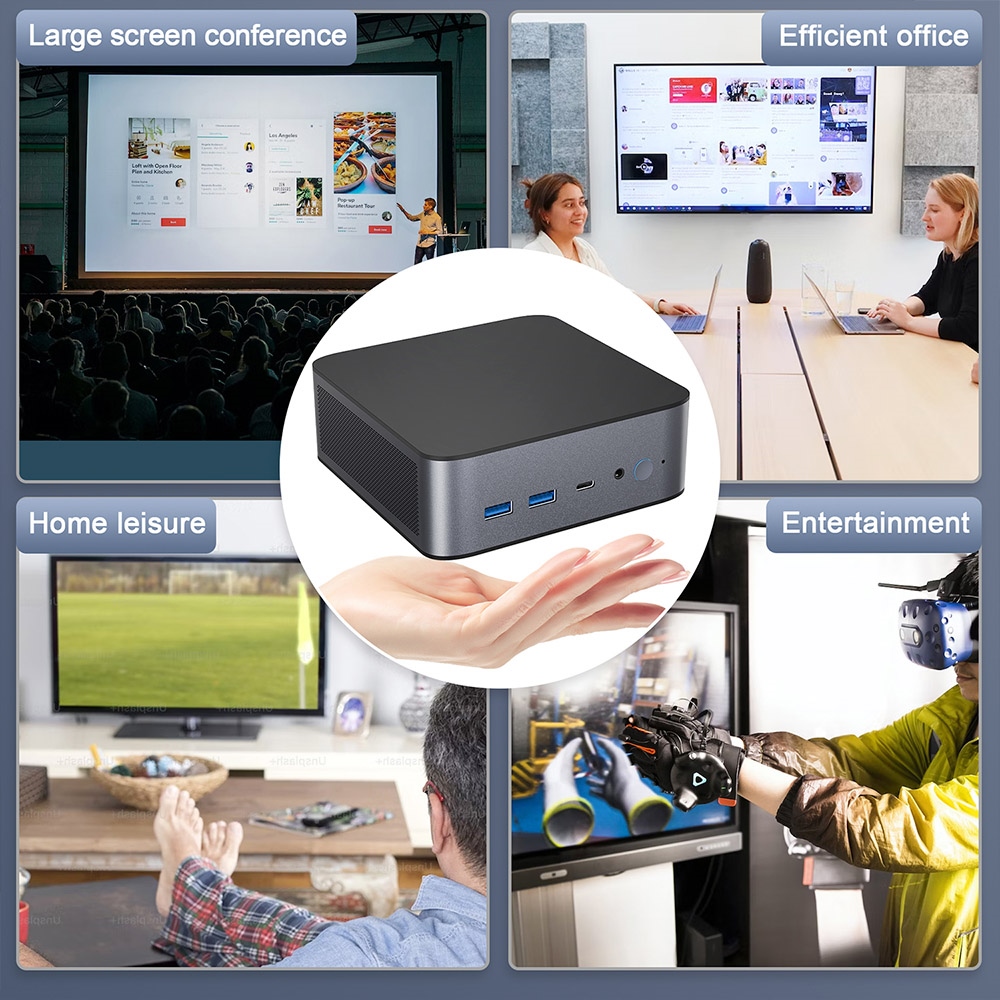 GXMO H90 Intel i7-11390H 16+521GB Mini PC